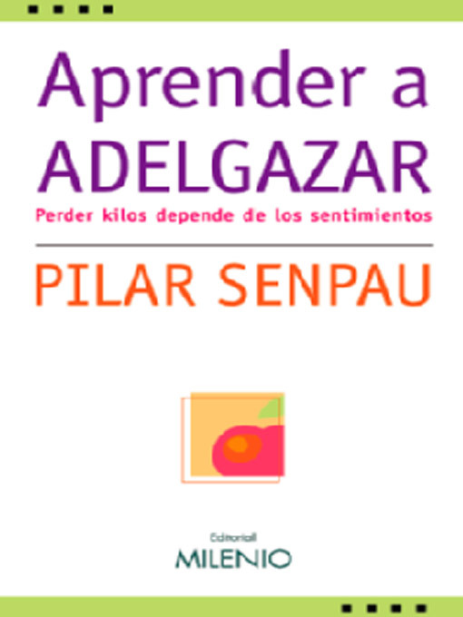 Title details for Aprender a adelgazar by Pilar Senpau - Available